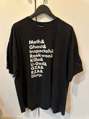 Wu-Tang Clan Manifest Graphic T-Shirt XXL